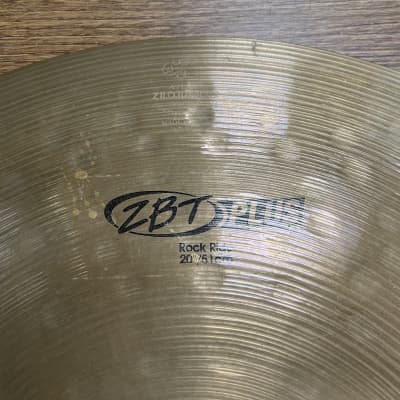 Zildjian ZBT Plus 20" Rock Ride cymbal image 4