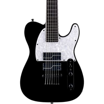ESP Custom Order Potbelly 7 String Baritone Black Cherry