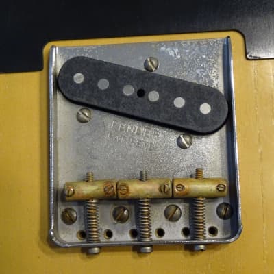 aged RELIC nitro Blackguard Telecaster Nocaster ASH loaded body BARE KNUCKLE 52 pups Fender bridge image 3