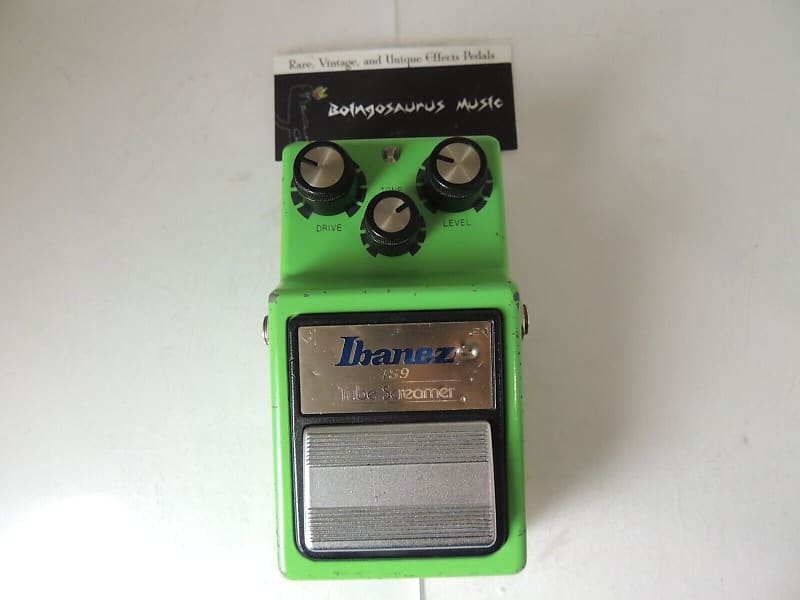 Vintage 1981 Ibanez TS-9 Tube Screamer Overdrive Effects Pedal Free USA Shipping image 1