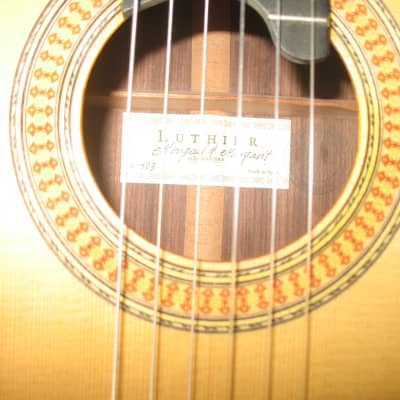 Alhambra Alhambra Signature Series Mengual and Margarit Classical Guitar 2009 spruce image 3