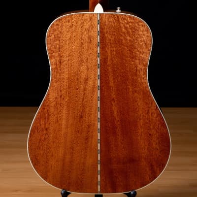 Fender Paramount PD-220E Dreadnought Acoustic-Electric Guitar - Ovangkol, Natural SN CC220612085 image 4