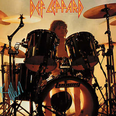 Ludwig  Rock Kit , Ex Rick Allen , Def Leppard , Stage , Tour Used  1980s  Chrome image 2
