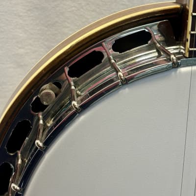 Used Mahogany/Rosewood Gibson RB-3 Professional Copy Parts Banjo with hardshell case image 18