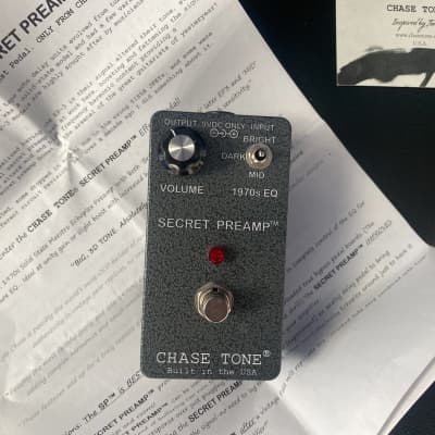 Reverb.com listing, price, conditions, and images for chase-tone-secret-preamp