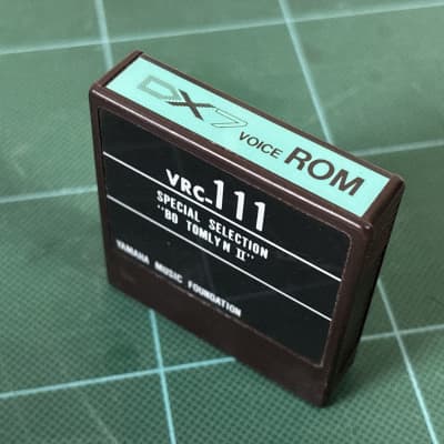 YAMAHA DX7 VOICE ROM VRC-111 SPECIAL SELECTION "BO TOMLYN Ⅱ"