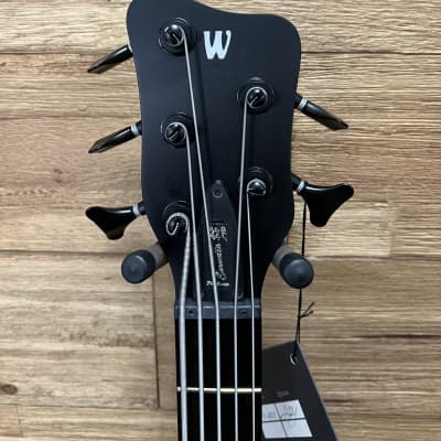 Warwick Teambuilt Corvette $$ 2023 Limited Edition 5- string Bolt-On Bass - Marbled Ebony #59/100 w/ soft case. New! image 8