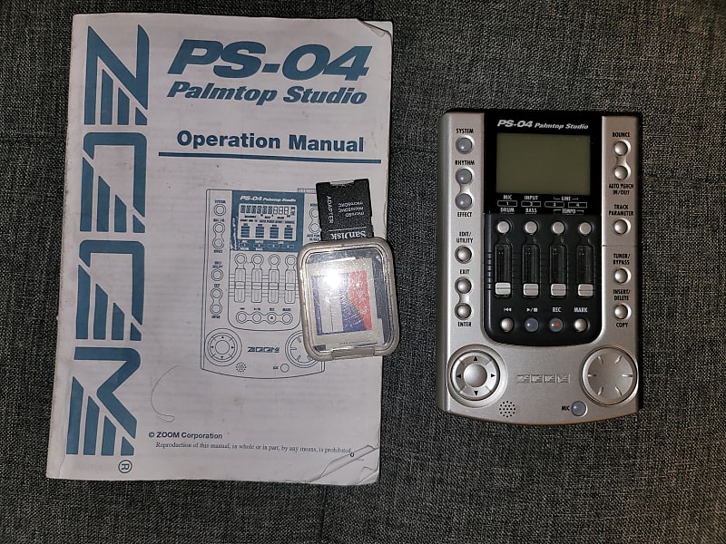 ZOOM PS-04 パームトップスタジオ Zoom PS-04 | Zoom