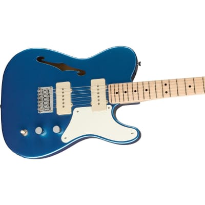 Squier Paranormal Cabronita Telecaster Thinline Electric Guitar, Lake Placid Blue image 11