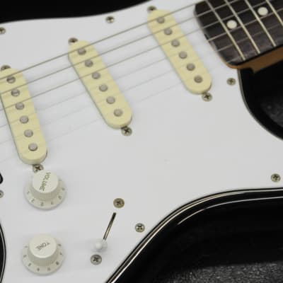 Squier by Fender Stratocaster 1984-1987 - Black W/Original Case image 7