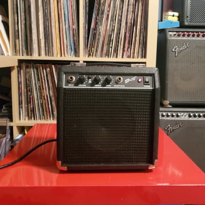 Fender Squire SP-10 Electric Guitar Amp 2000s? *READ* Black Mini Practice Amplifier for sale