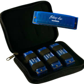 Hohner BIP Blue Ice Harmonica 3-Pack - Keys C, D, G