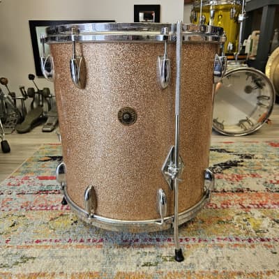 Gretsch Round Badge 'Name Band' Kit in Champagne Sparkle 22-16-13" image 12