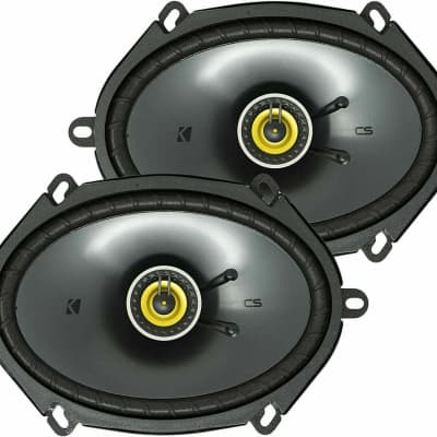 Kicker D-Series 6x9 360 Watt 3-Way Coaxial Speakers - 43DSC69304