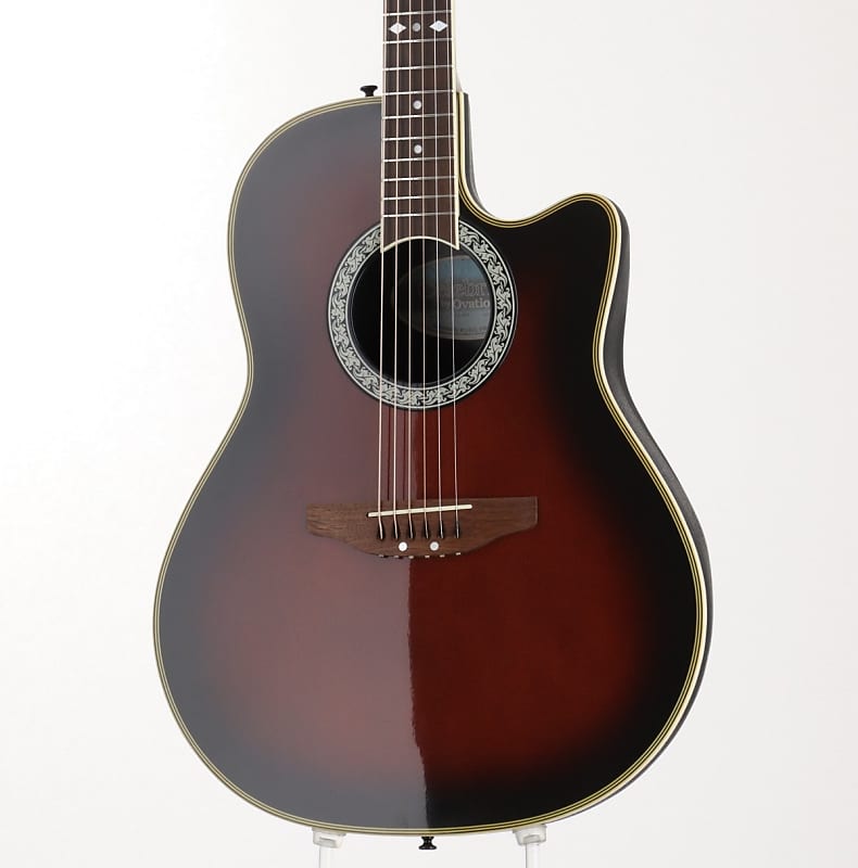 Ovation Celebrity CC157 Reverse Red Burst (S/N:705606) [01/15]