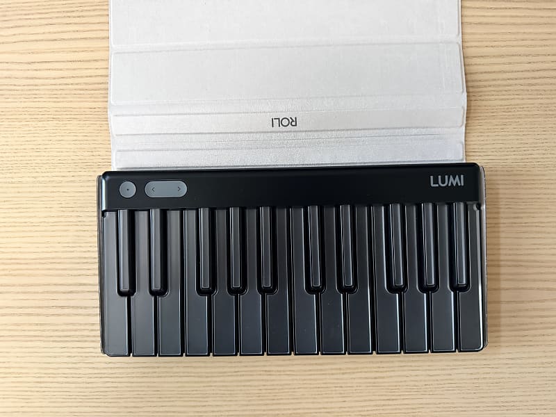 ROLI Lumi Keys MIDI Keyboard with Black Snap Case | Reverb
