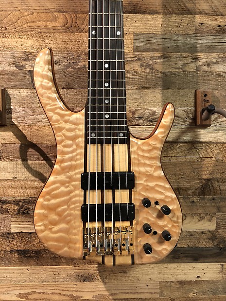 Ken Smith BSR6EG Elite 6 String Bass - Quilt Maple