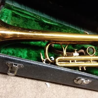 H.N.  White King Liberty  c.1914 Vintage Professional Trumpet In Nearly Mint Condition image 8
