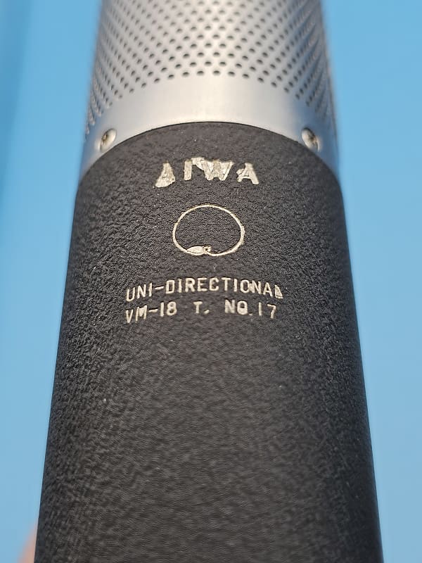 ☆Vintage 1960s Aiwa VM-18 *Serviced* Studio Ribbon Microphone - Japan's RCA  BK5 BK-5B BK-5A Clone