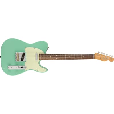 Fender Vintera '60s Telecaster Modified Guitar Pau Ferro Fingerboard - Sea Foam Green image 4