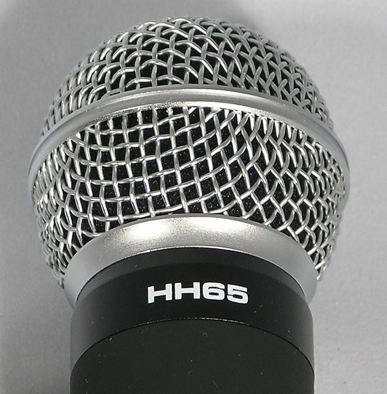 Galaxy Audio HH65 Dynamic Cardioid Microphone for DHX/DHXR4 Wireless Microphone System  2010 Black image 1