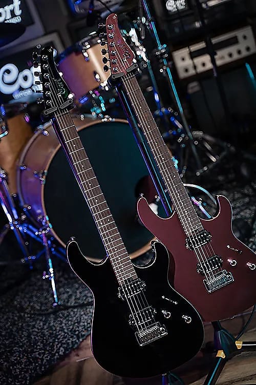 Cort G300 Pro Series Double Cutaway Black Gloss, Mint, Free Shipping image 1