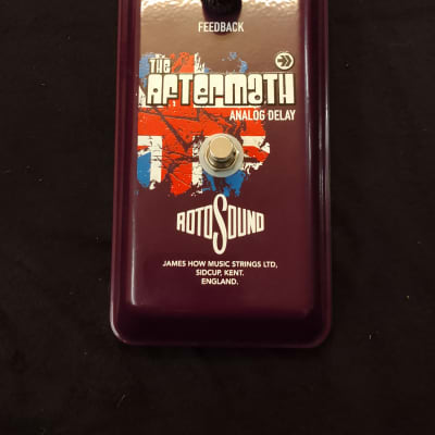 Rotosound Aftermath ram1 2010s - Graphic original box and paperworks for sale