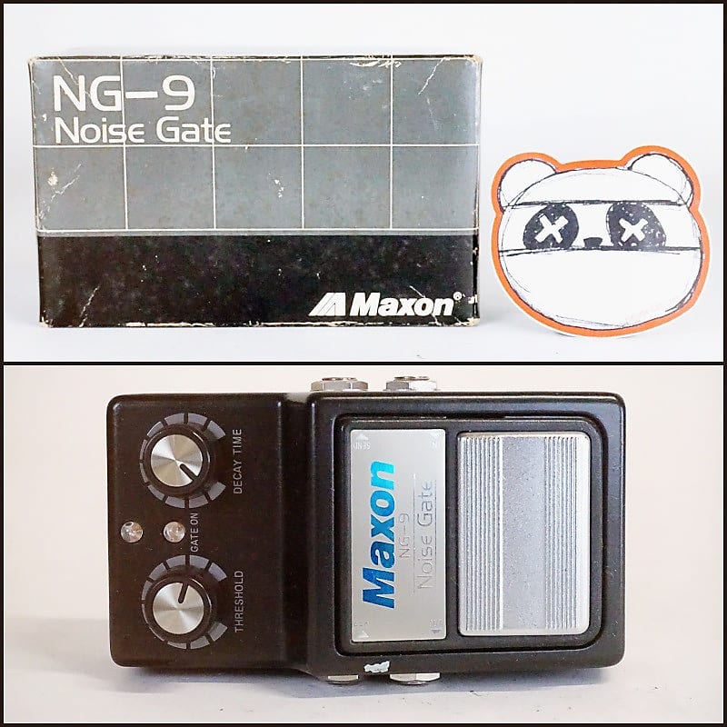 Maxon NG-9 Noise Gate w/Box | Vintage 1980s Made in Japan