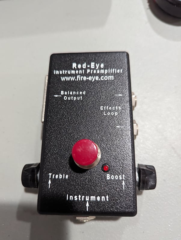 FireEye RedEye Instrument Preamp Reverb UK