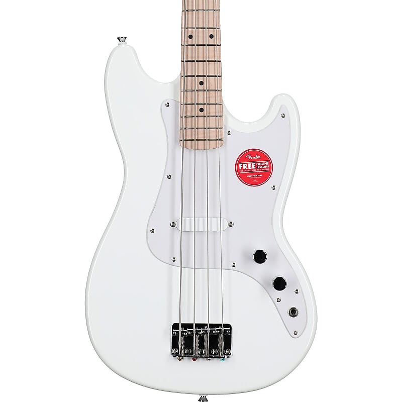 Squier Sonic Bronco Bass Guitar, Arctic White