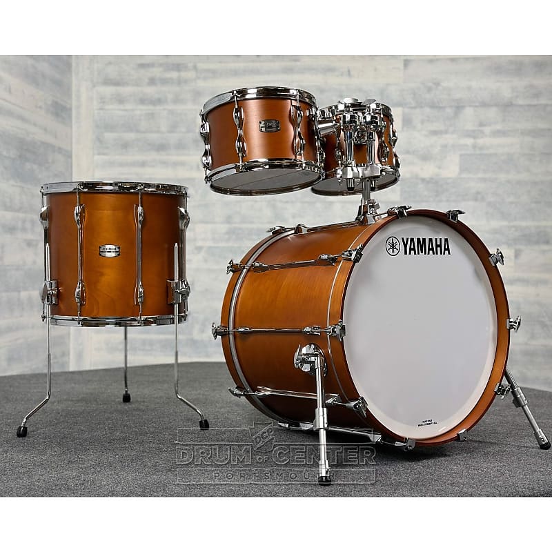 Yamaha Recording Custom 4pc Rock Drum Set Real Wood image 1