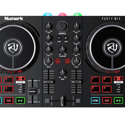 Numark Party Mix II DJ CONTROLLER WITH BUILT-IN LIGHT SHOW image 5