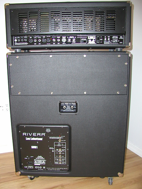 Rivera Knucklehead Reverb 100w Head, KS312 Los Lobottom Sub Rivera Knucklehead Reverb 100w Head, KS312 Los Lobottom Sub
