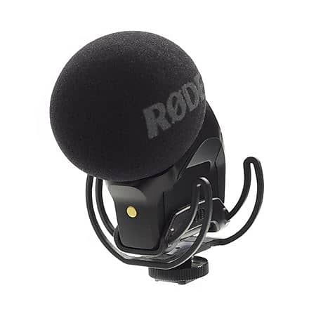 Rode SVMPR Stereo VideoMic Pro Condenser Camera Mic With Rycote Lyre image 1