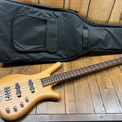 Warwick Corvette Standard 4 with bag - Natural for sale