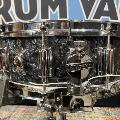 Rogers Dyna-Sonic 36BP 14X5" Snare Drum 2020s - Black Pearl image 7