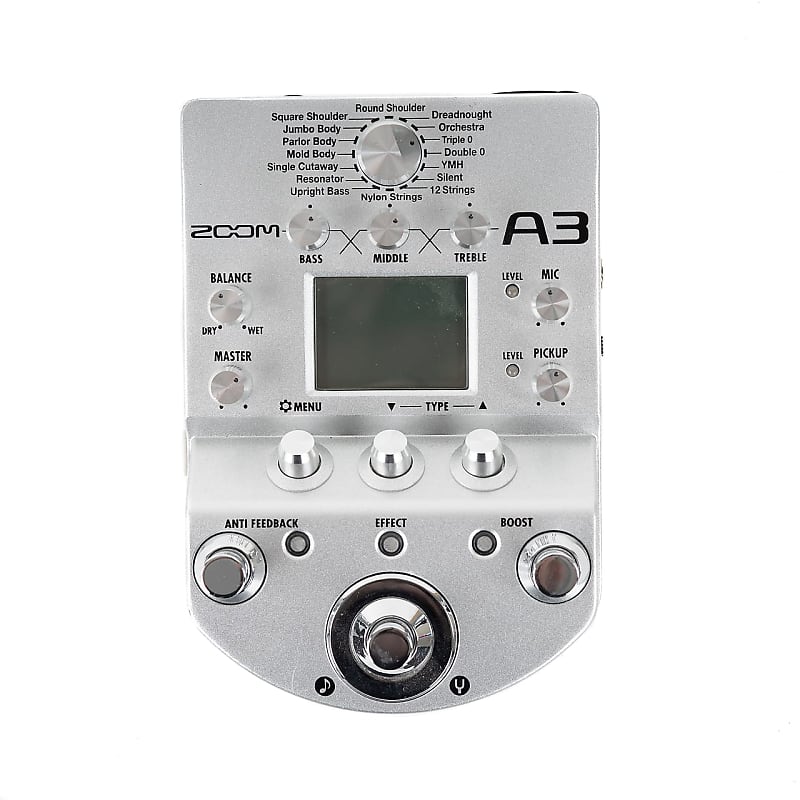 Zoom A3 Acoustic Guitar Preamp and Multi-Effect image 1