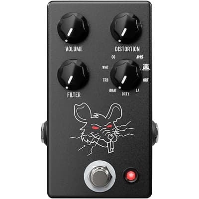 JHS  JHS Pedals PackRat Distortion/Fuzz Effects Pedal 2024 - BLACK for sale