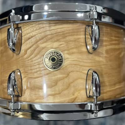 (MINT) Gretsch USA Custom 7x14 Figured Ash 140th Anniversary Snare Drum #4 Of 70 image 2