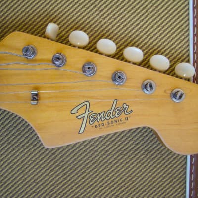 1960s Fender Duo Sonic II Daphne Blue image 3