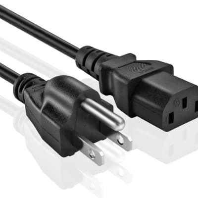 15 Feet AC Power Cord Compatible with Alesis 88 Key QS8.1 Keyboard, Compatible Part