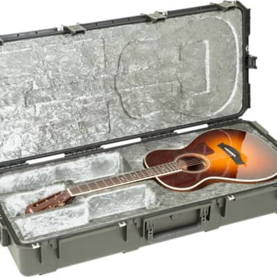 SKB 3i-4217-30 iSeries Waterproof Classical/Thinline Guitar Case, Black image 1