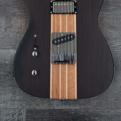 AIO TC1-H B-Stock Left-Handed Electric Guitar - Dark Walnut *Humbucker Neck Pickups 001 image 2