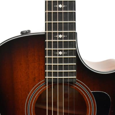 Taylor Guitars 324ce Grand Auditorium Acoustic-Electric Guitar Shaded Edge Burst image 3