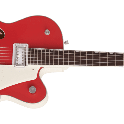 Gretsch G5410T Limited-edition Electromatic Tri-Five  Fiesta Red on Vintage White, image 7