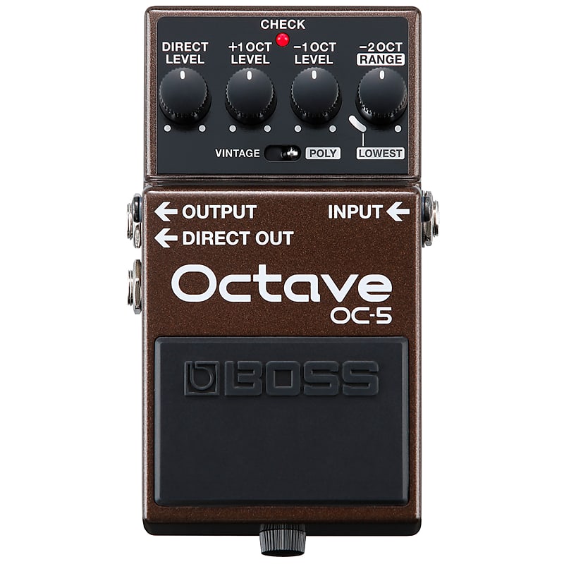 BOSS OC-5 Octave Pedal for Guitar and Bass image 1