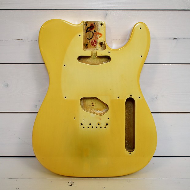1974 Fender Telecaster Body Blonde Vintage Tele Parts Free Shipping