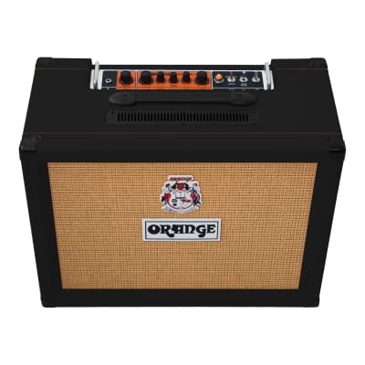 Orange Rocker 32 Guitar Combo Amplifier (30 Watts, 2x10"), Black image 2