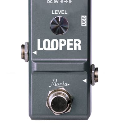 Rowin LN-332 Looper NANO Series Guitar Effect Micro Pedal with USB +WAV True Bypass image 3