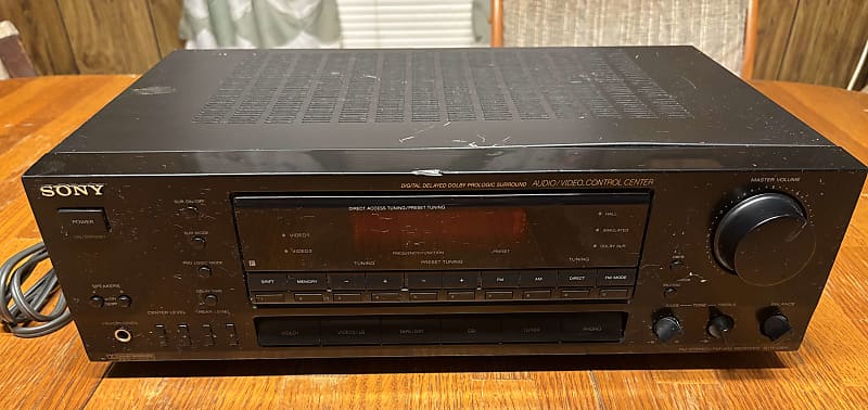 Sony STR-D611 Receiver HiFi Stereo Phono Vintage Dolby 5.1 Surround Sound AV  			